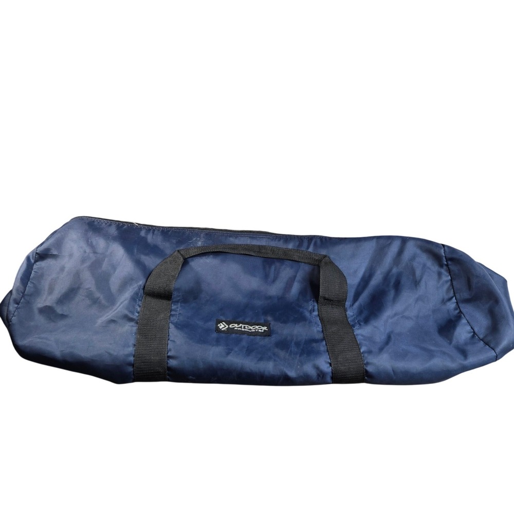 Outdoor Products 204B5-001 Duffle Bag Unisex‎ Large Navy Blue Nylon Travel Gym